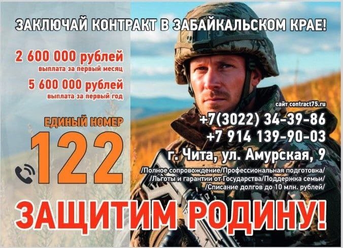Служба по контракту – это престижно и почётно!
