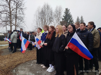 В Красночикойском районе прошли торжественные митинги, посвященные знаменательному событию – передаче Знамени Победы!