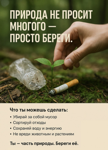 Берегите природу!