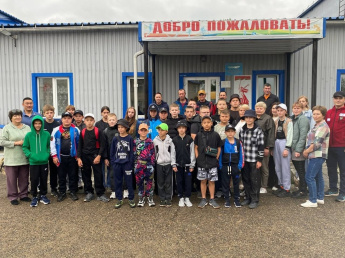 Команда по вольной борьбе ДЮСШ отправилась  на летние сборы в лагерь "Металлург" в  Петровск-Забайкальский район